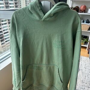 Braindead “You’re Disintegrating” Tonal Hoodie Size L